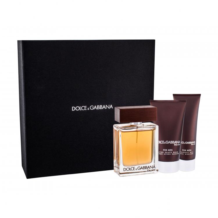 Dolce&amp;Gabbana The One Σετ δώρου EDT 50ml + 50ml αφρόλουτρο + 50ml βάλσαμο για μετά το ξύρισμα