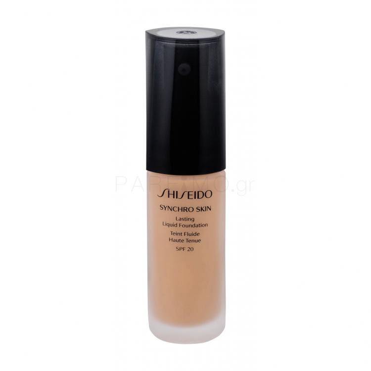 Shiseido Synchro Skin Lasting Liquid Foundation SPF20 Make up για γυναίκες 30 ml Απόχρωση Rose 4