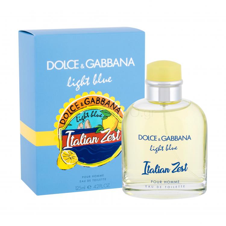 Dolce&amp;Gabbana Light Blue Italian Zest Pour Homme Eau de Toilette για άνδρες 125 ml