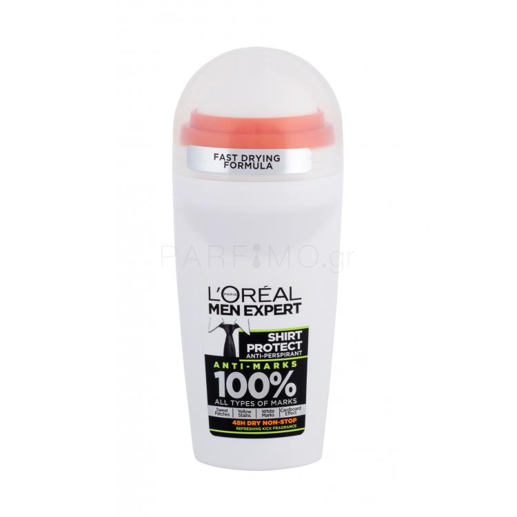 L'Oréal Paris Men Expert Shirt Protect 48H Αντιιδρωτικό για άνδρες 50 ml