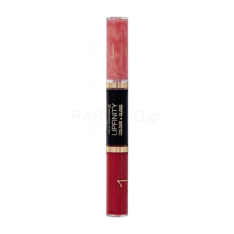 Max Factor Lipfinity Colour + Gloss Κραγιόν για γυναίκες Απόχρωση 560 Radiance Red Σετ