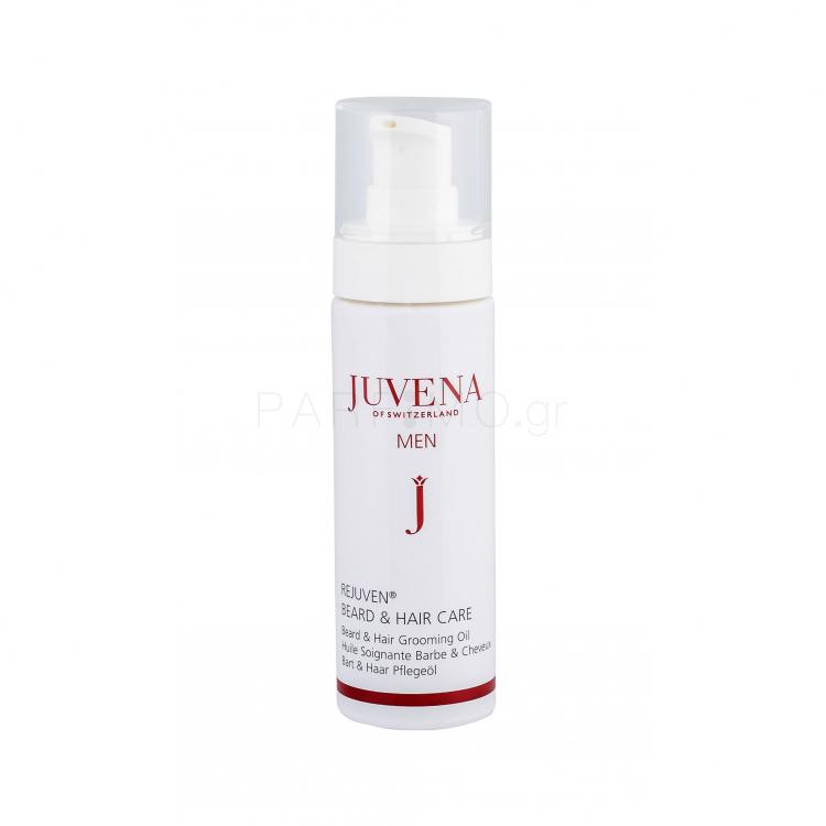 Juvena Rejuven® Men Beard &amp; Hair Grooming Oil Περιποιητικό λάδι για τα γένια για άνδρες 50 ml