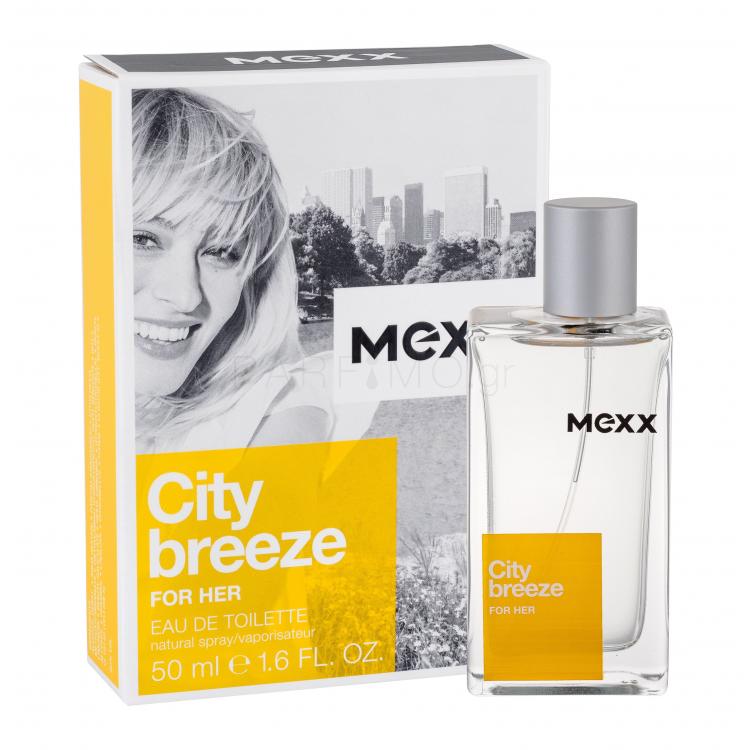 Mexx City Breeze For Her Eau de Toilette για γυναίκες 50 ml