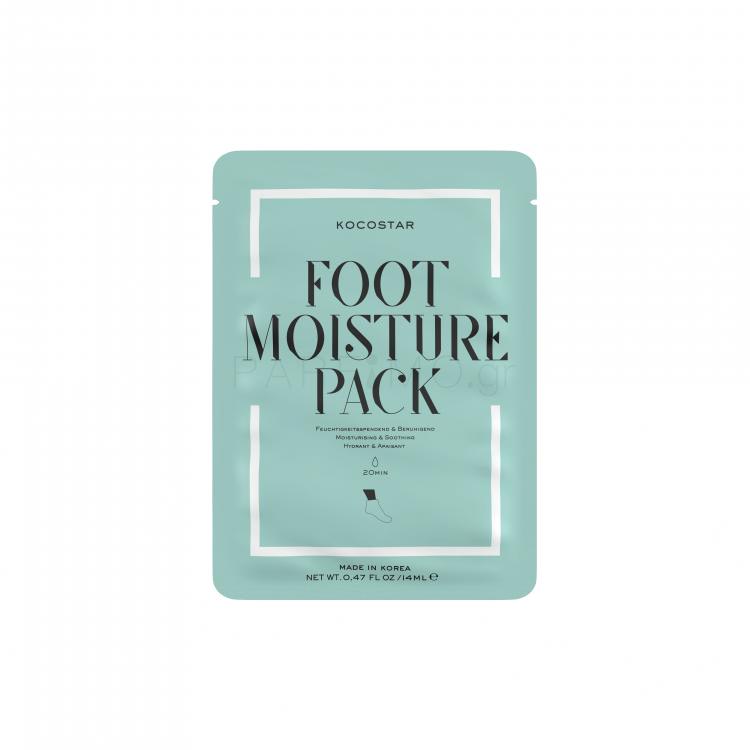 Kocostar Foot Moisture Pack Κρέμα ποδιών για γυναίκες 14 ml