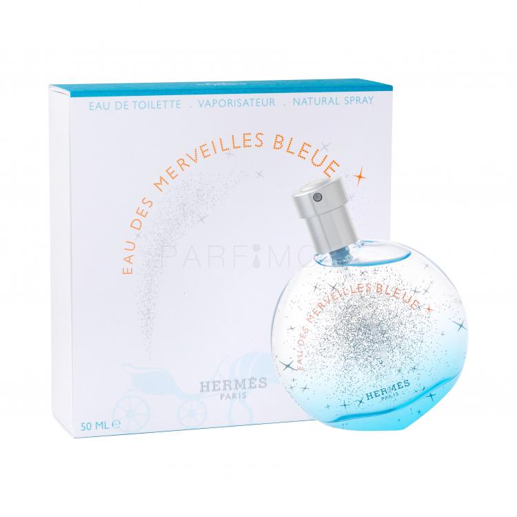 Hermes Eau Des Merveilles Bleue Eau de Toilette για γυναίκες 50 ml