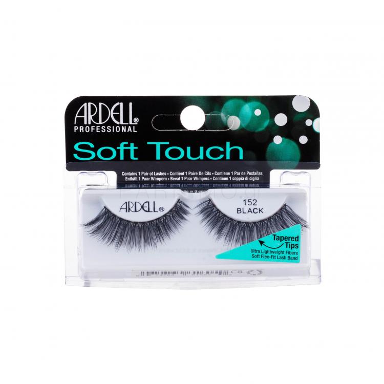 Ardell Soft Touch 152 Ψεύτικες βλεφαρίδες για γυναίκες 1 τεμ Απόχρωση Black