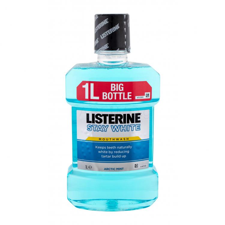 Listerine Stay White Mouthwash Στοματικό διάλυμα 1000 ml