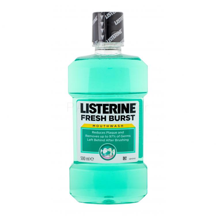 Listerine Fresh Burst Mouthwash Στοματικό διάλυμα 500 ml