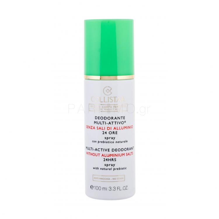 Collistar Multi-Active Deodorant 24h Spray Αποσμητικό για γυναίκες 100 ml