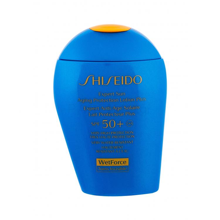 Shiseido Expert Sun Aging Protection Lotion Plus SPF50+ Αντιηλιακό προϊόν για το σώμα για γυναίκες 100 ml