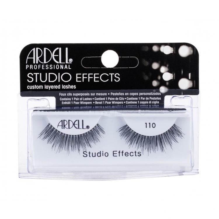Ardell Studio Effects 110 Ψεύτικες βλεφαρίδες για γυναίκες 1 τεμ Απόχρωση Black