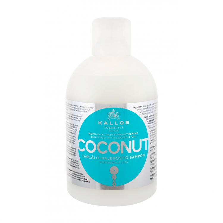 Kallos Cosmetics Coconut Σαμπουάν για γυναίκες 1000 ml