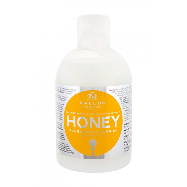 Kallos Cosmetics Honey Σαμπουάν για γυναίκες 1000 ml