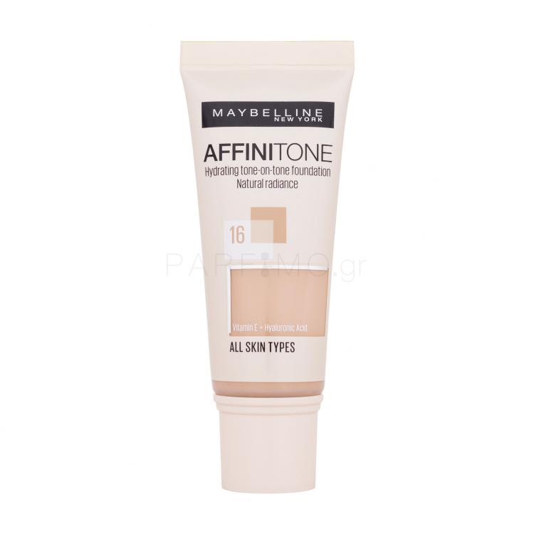 Maybelline Affinitone Make up για γυναίκες 30 ml Απόχρωση 16 Vanilla Rose