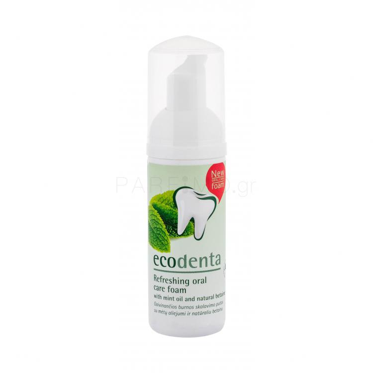 Ecodenta Mouthwash Refreshing Oral Care Foam Στοματικό διάλυμα 50 ml
