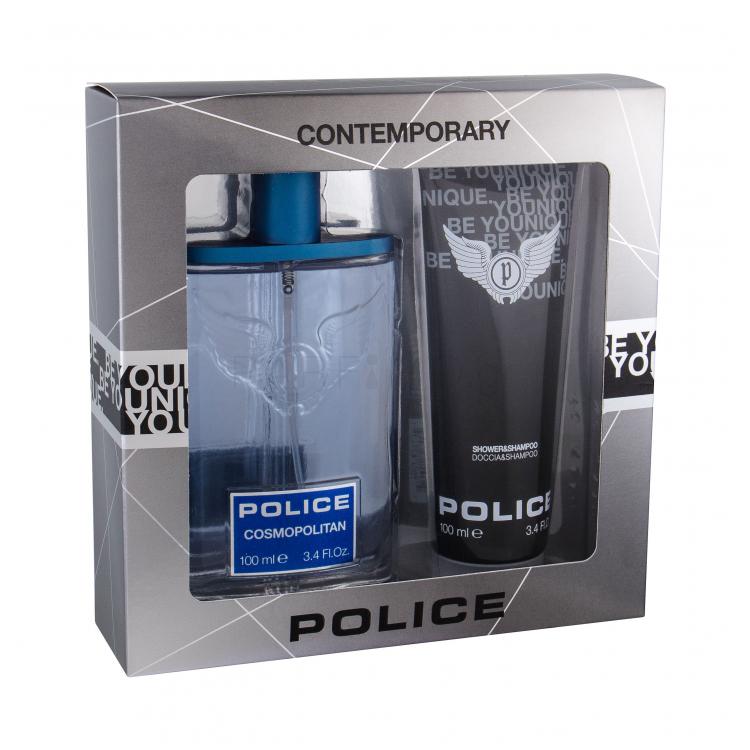 Police Cosmopolitan Σετ δώρου EDT 100 ml + αφρόλουτρο 100 ml