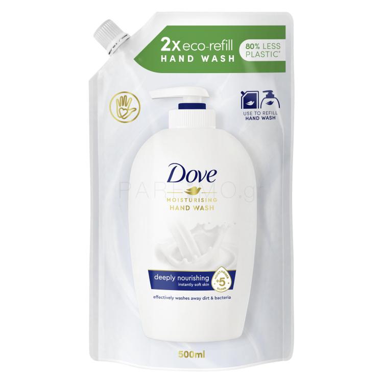 Dove Deeply Nourishing Original Hand Wash Υγρό σαπούνι για γυναίκες Συσκευασία &quot;γεμίσματος&quot; 500 ml