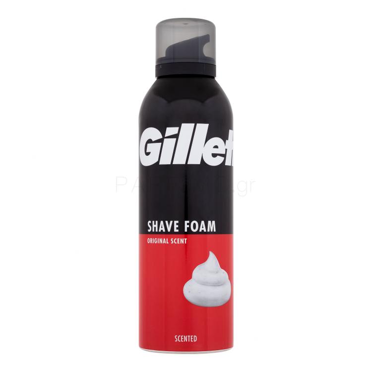 Gillette Shave Foam Original Scent Αφροί ξυρίσματος για άνδρες 200 ml