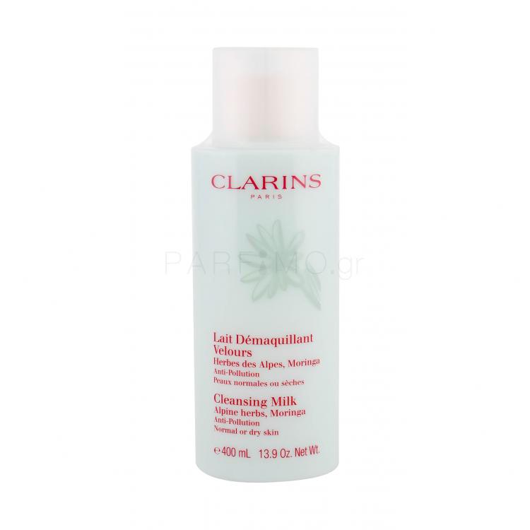 Clarins Cleansing Milk With Alpine Herbs Dry/Normal Γαλάκτωμα για γυναίκες 400 ml