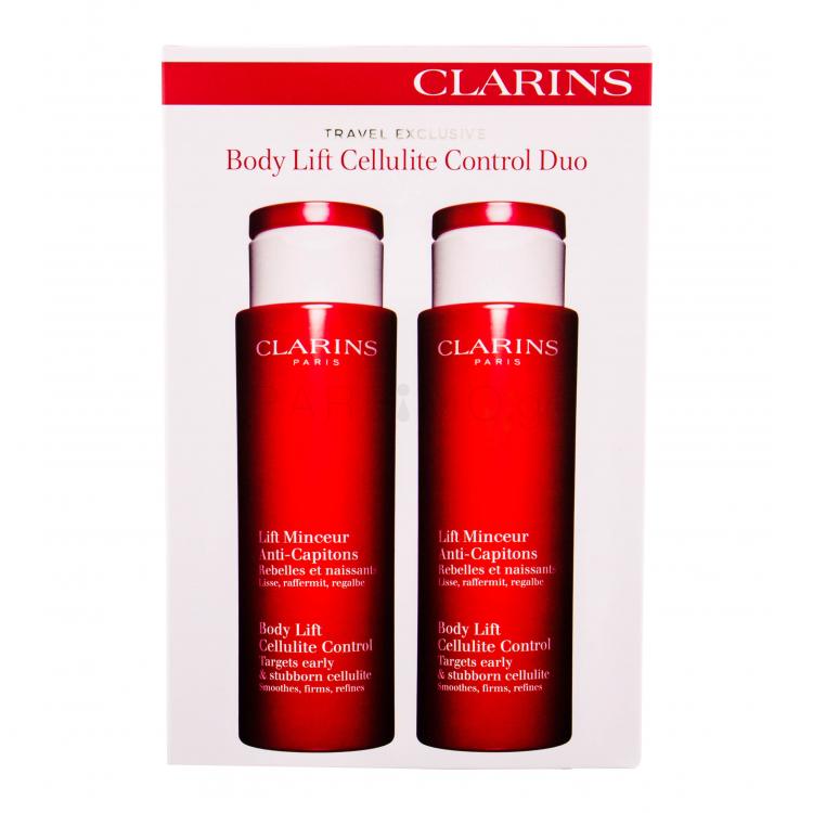 Clarins Body Expert Contouring Care Body Lift Cellulite Control Σετ δώρου φροντίδα για αδυνάτισμα κατά τις κυτταρίτιδας 2бр x 200 ml