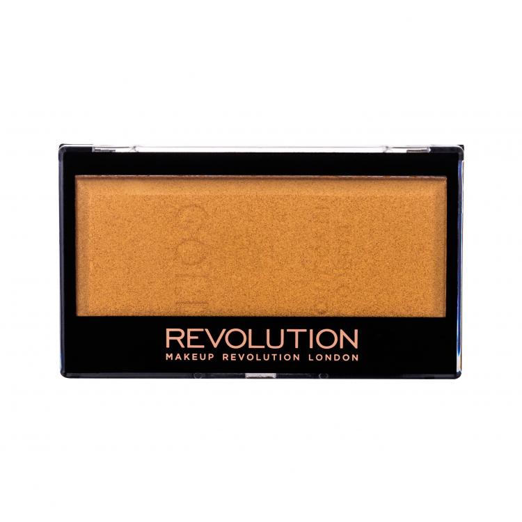 Makeup Revolution London Ingot Highlighter για γυναίκες 12 gr Απόχρωση Gold