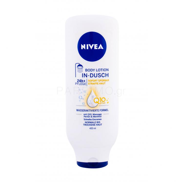 Nivea Q10 Plus In-Shower Firming Body Lotion Λοσιόν σώματος για το ντους για γυναίκες 400 ml