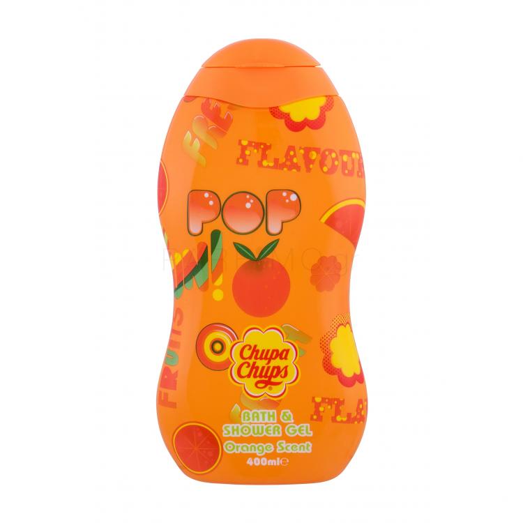 Chupa Chups Bath &amp; Shower Orange Scent Αφρόλουτρο για παιδιά 400 ml