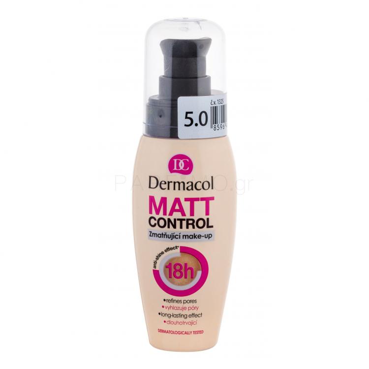 Dermacol Matt Control Make up για γυναίκες 30 ml Απόχρωση 5.0