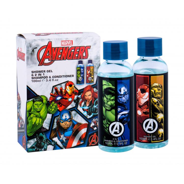 Marvel Avengers Σετ δώρου αφρόλουτρο 2κομ. x 100 ml