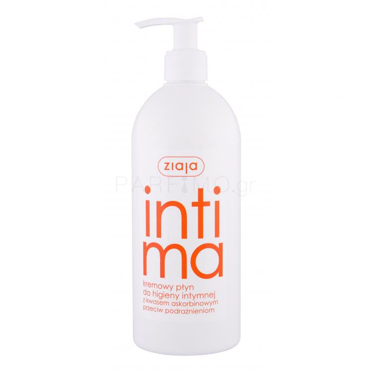 Ziaja Intimate Creamy Wash With Ascorbic Acid Ευαίσθητη Περιοχή για γυναίκες 500 ml