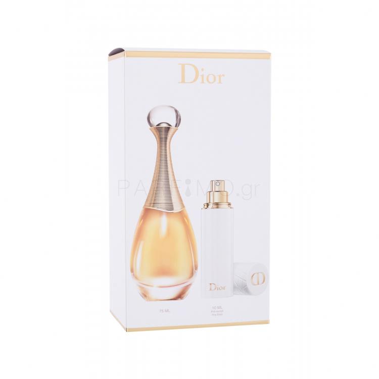 Christian Dior J&#039;adore Σετ δώρου EDP 75 ml + EDP 10 ml