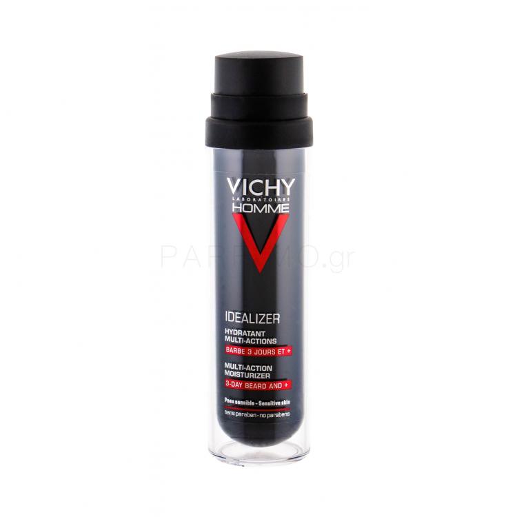 Vichy Homme Idealizer 3-Day Beard And + Κρέμα προσώπου ημέρας για άνδρες 50 ml