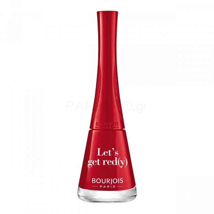 BOURJOIS Paris 1 Second Βερνίκια νυχιών για γυναίκες 9 ml Απόχρωση 09 Let´s Get Red(y)