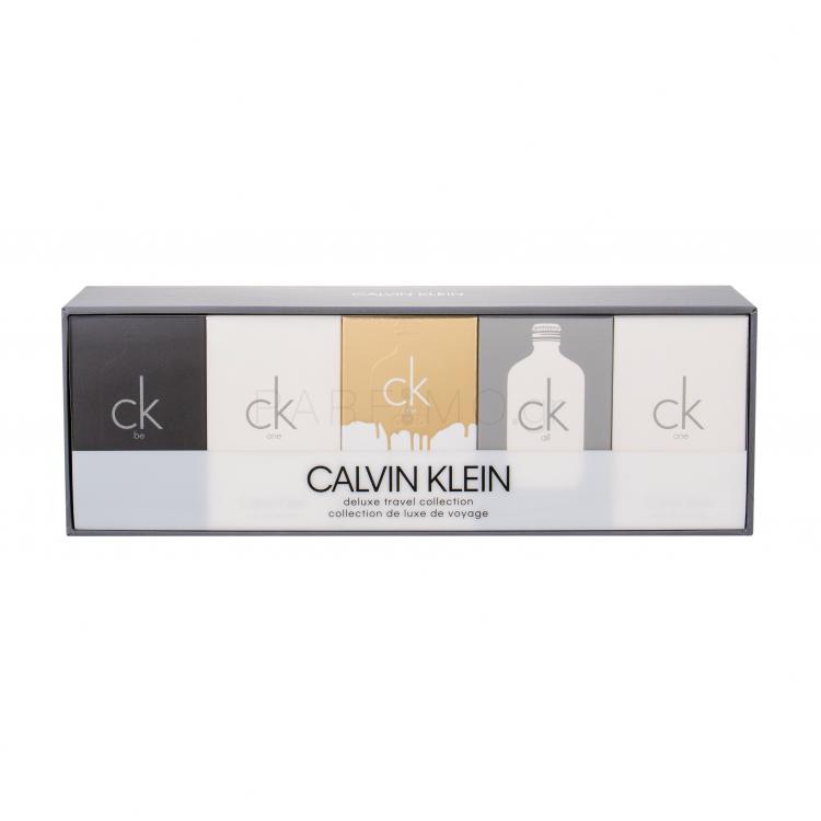 Calvin Klein Travel Collection Σετ δώρου EDT CK One 2 x 10ml + EDT CK Be 10 ml + EDT CK All 10 ml + EDT CK One Gold 10 ml