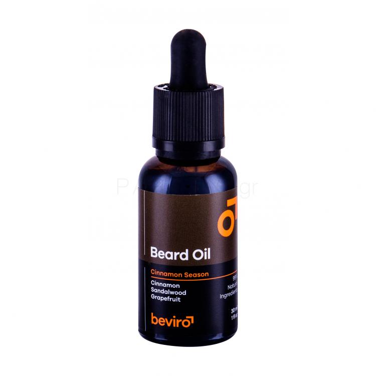 Be-Viro Men´s Only Beard Oil Περιποιητικό λάδι για τα γένια για άνδρες 30 ml Απόχρωση Grapefruit, Cinnamon, Sandal Wood