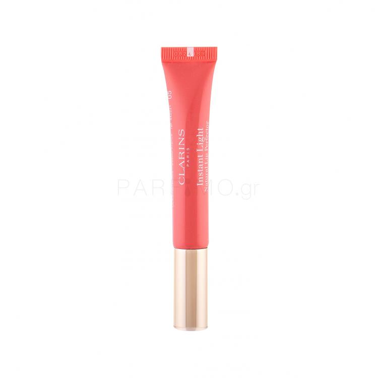 Clarins Instant Light Natural Lip Perfector Lip Gloss για γυναίκες 12 ml Απόχρωση 05 Candy Shimmer