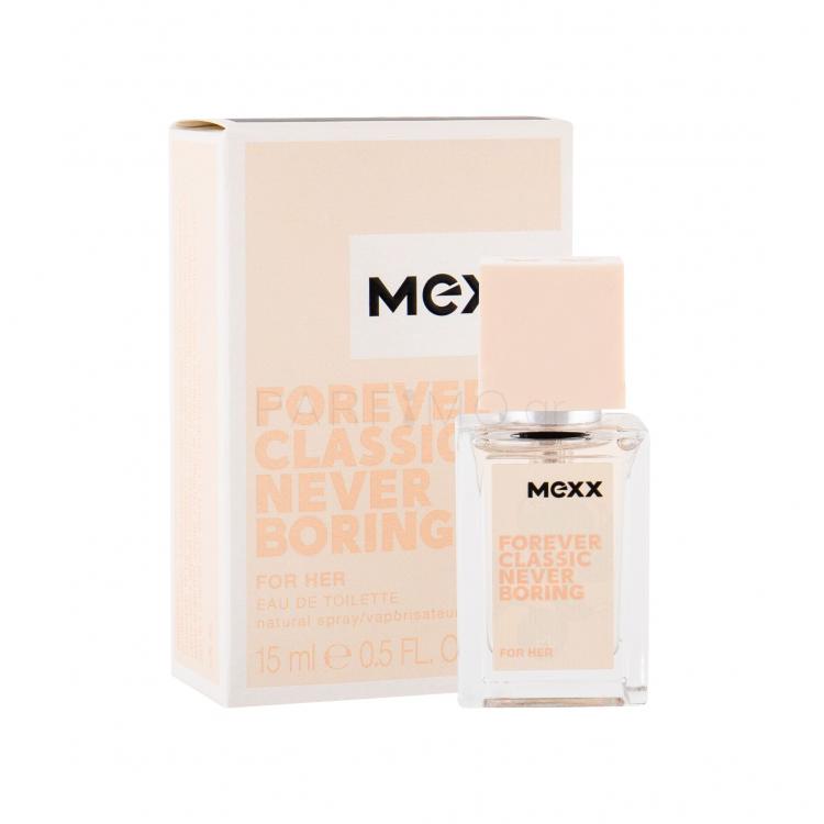 Mexx Forever Classic Never Boring Eau de Toilette για γυναίκες 15 ml