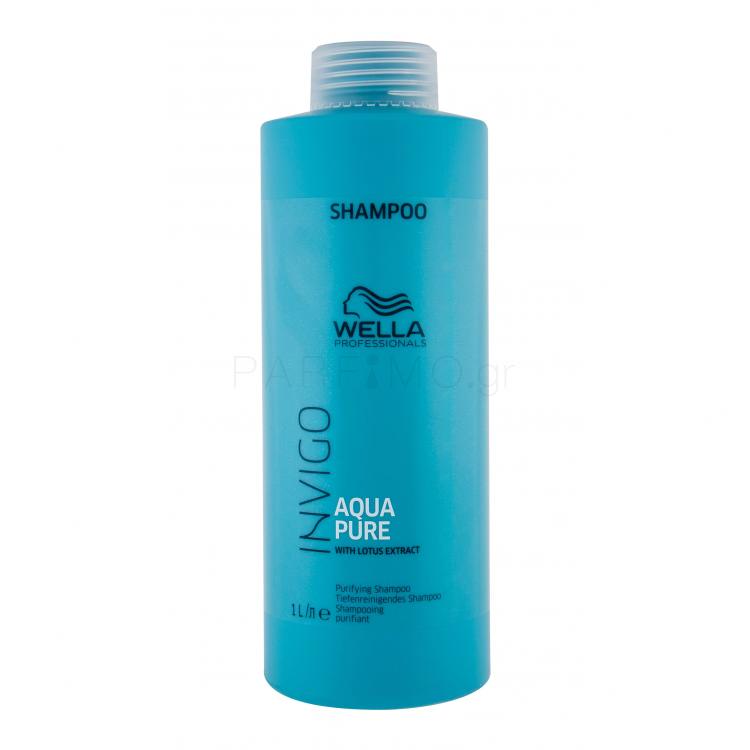 Wella Professionals Invigo Aqua Pure Σαμπουάν 1000 ml