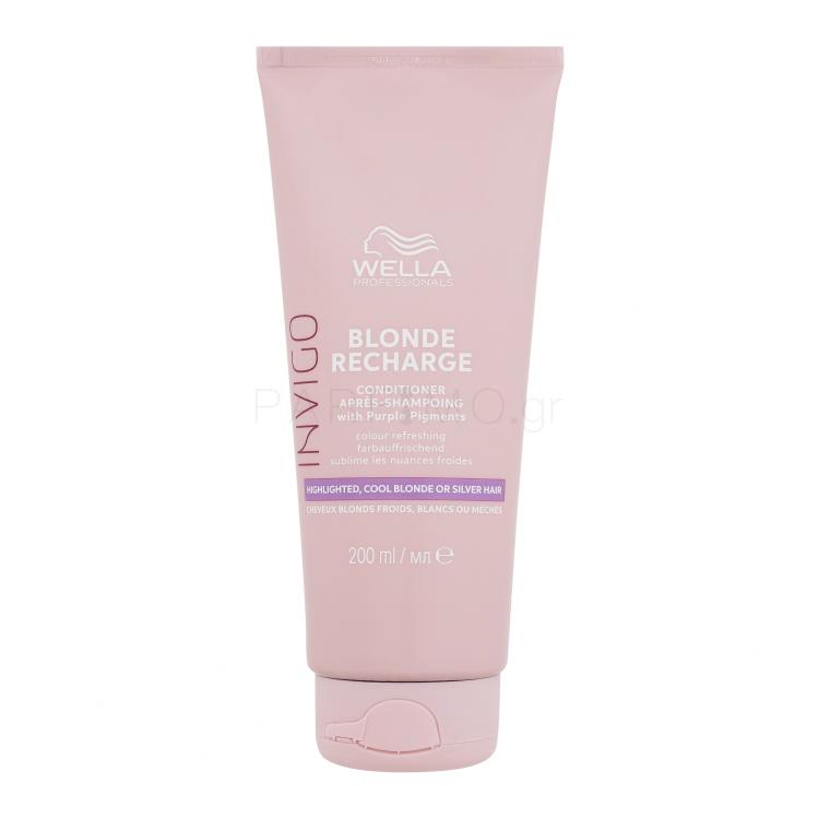 Wella Professionals Invigo Blonde Recharge Μαλακτικό μαλλιών για γυναίκες 200 ml Απόχρωση Cool