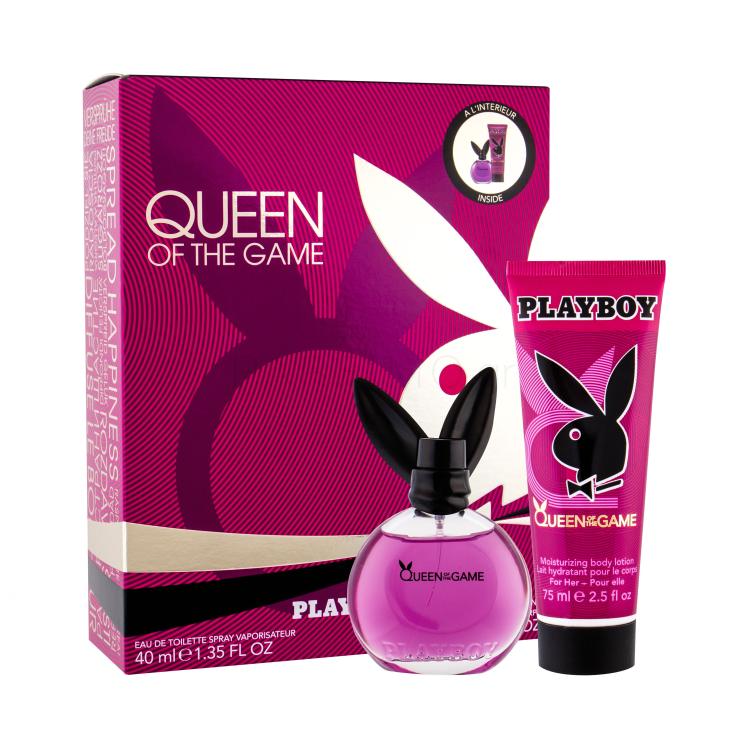 Playboy Queen of the Game Σετ δώρου EDT 40 ml + λοσιόν σώματος 75 ml