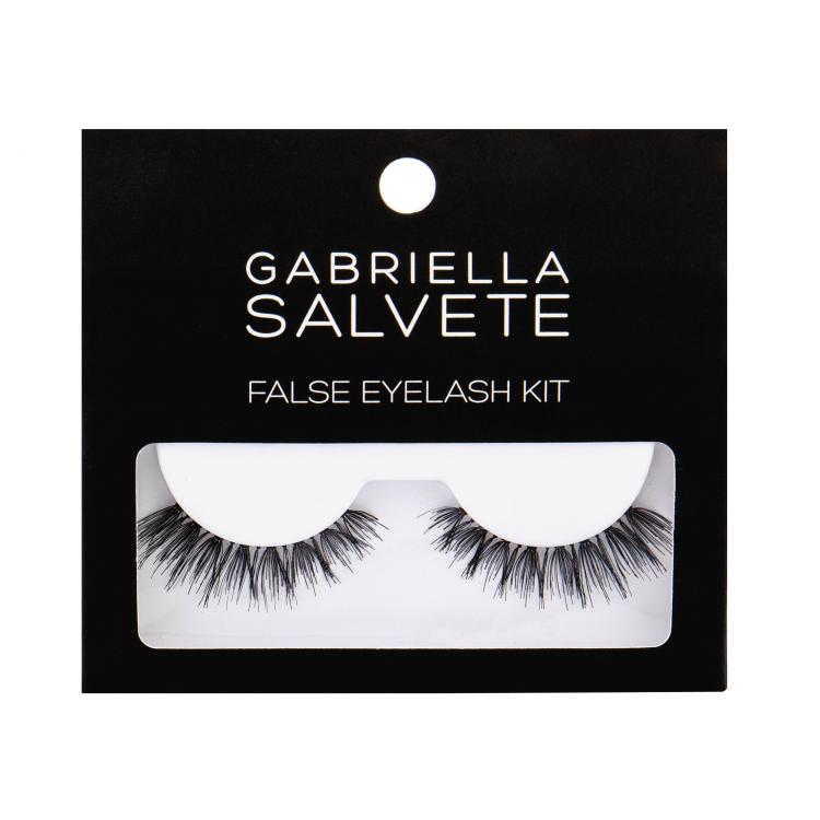 Gabriella Salvete False Eyelash Kit Ψεύτικες βλεφαρίδες για γυναίκες Απόχρωση Black Σετ
