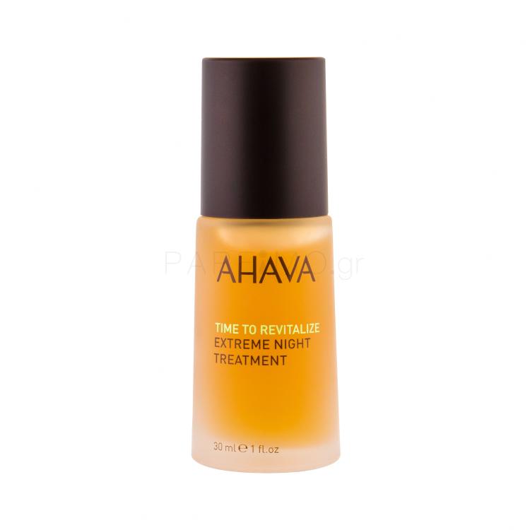 AHAVA Time To Revitalize Extreme Night Treatment Ορός προσώπου για γυναίκες 30 ml