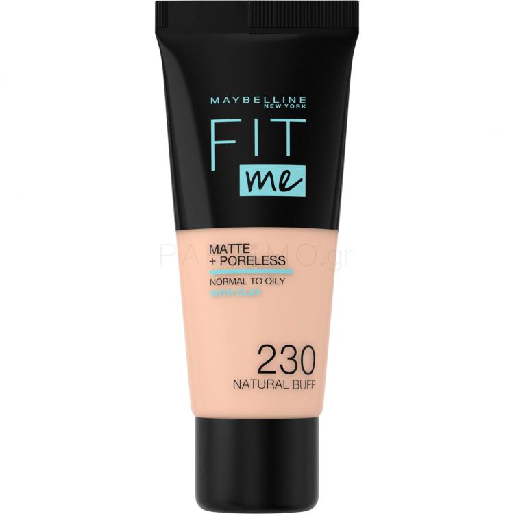 Maybelline Fit Me! Matte + Poreless Make up για γυναίκες 30 ml Απόχρωση 230 Natural Buff