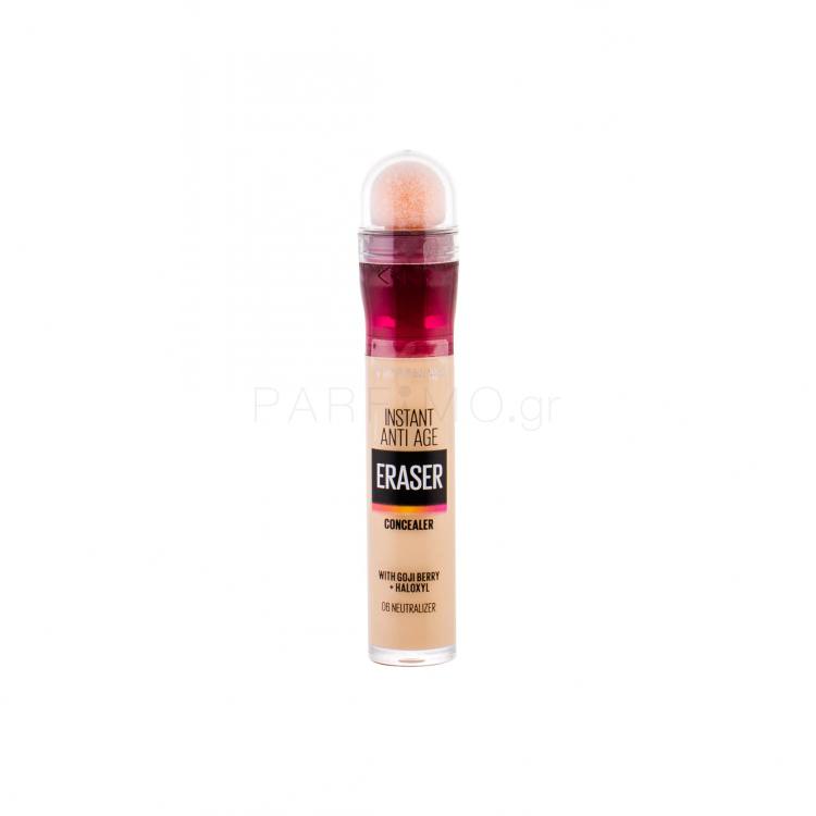 Maybelline Instant Anti-Age Eraser Concealer για γυναίκες 6,8 ml Απόχρωση 06 Neutralizer