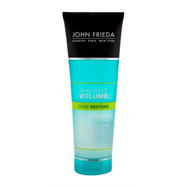 John Frieda Luxurious Volume Core Restore Μαλακτικό μαλλιών για γυναίκες 250 ml