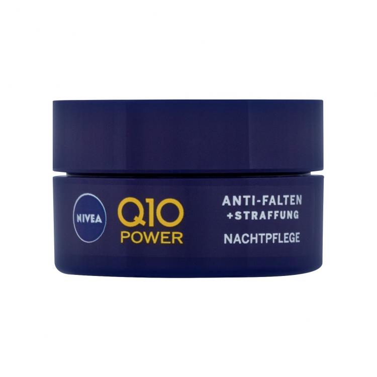Nivea Q10 Power Anti-Wrinkle + Firming Κρέμα προσώπου νύχτας για γυναίκες 20 ml