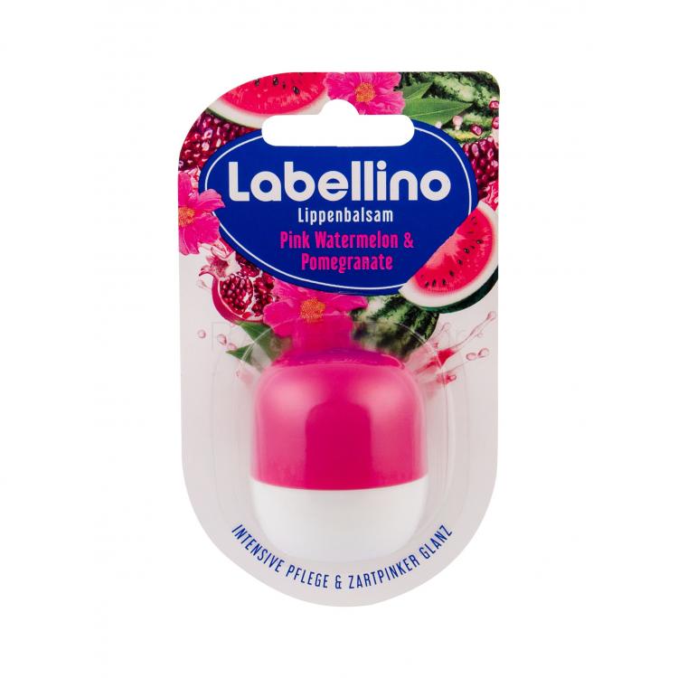 Labello Labellino Βάλσαμο για τα χείλη για γυναίκες 7 ml Απόχρωση Pink Watermelon &amp; Pomegranate