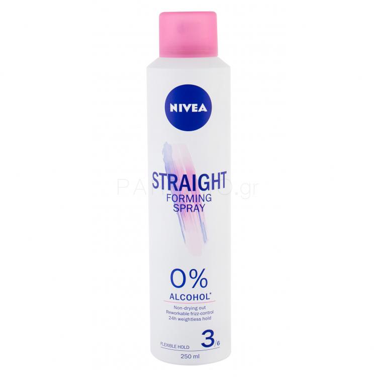 Nivea Forming Spray Straight Ισιωμα μαλλιών για γυναίκες 250 ml