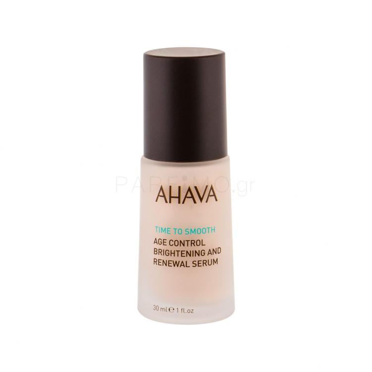 AHAVA Time To Smooth Age Control, Brightening And Renewal Serum Ορός προσώπου για γυναίκες 30 ml