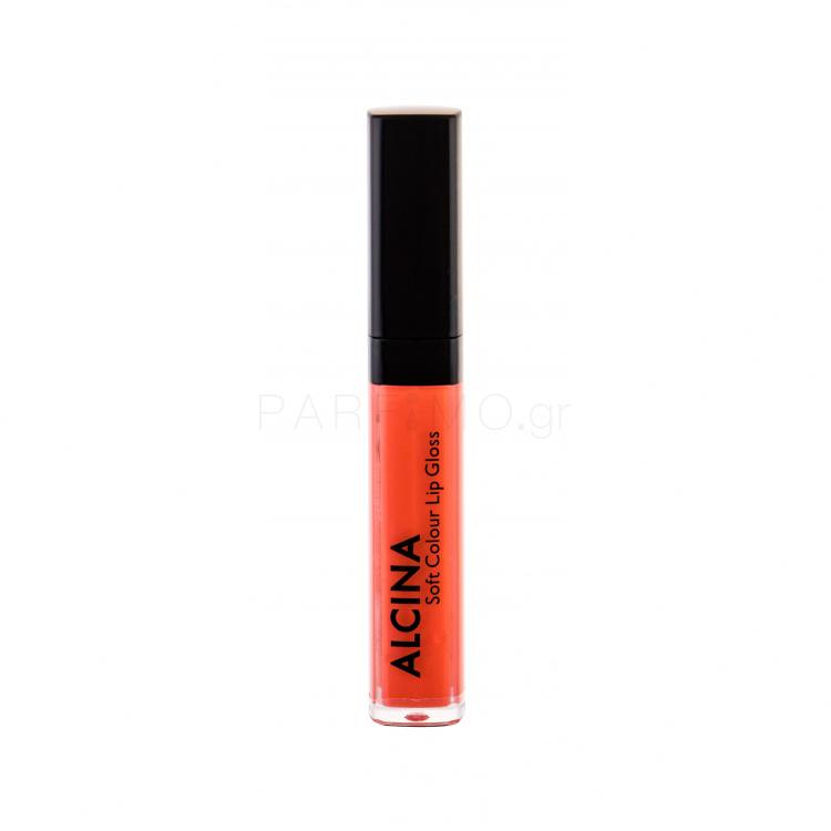 ALCINA Soft Colour Lip Gloss για γυναίκες 5 ml Απόχρωση 040 Sunset